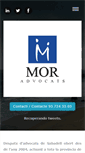 Mobile Screenshot of moradvocats.com